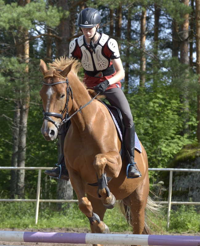 Heppapoika vauhdissa