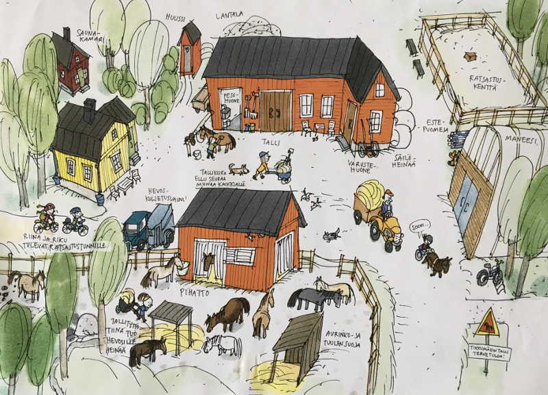 Tikkumäki-kartta