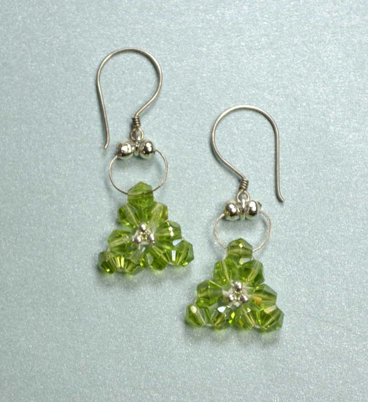 Korvakorut vihreää kristallia, Koivukuusi